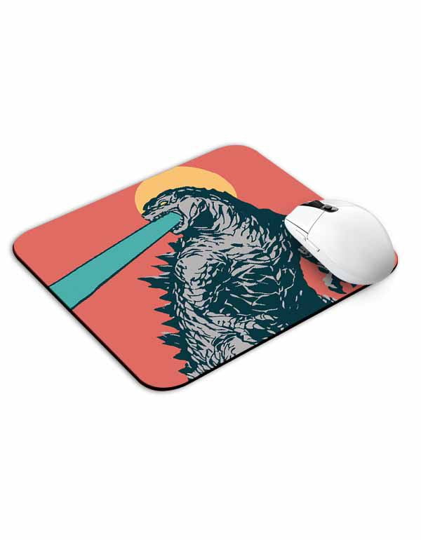 Allleftout Godzilla Art Mouse Pad