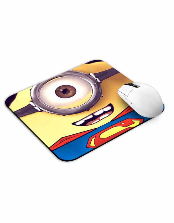 Allleftout Minion Superman Mouse Pad