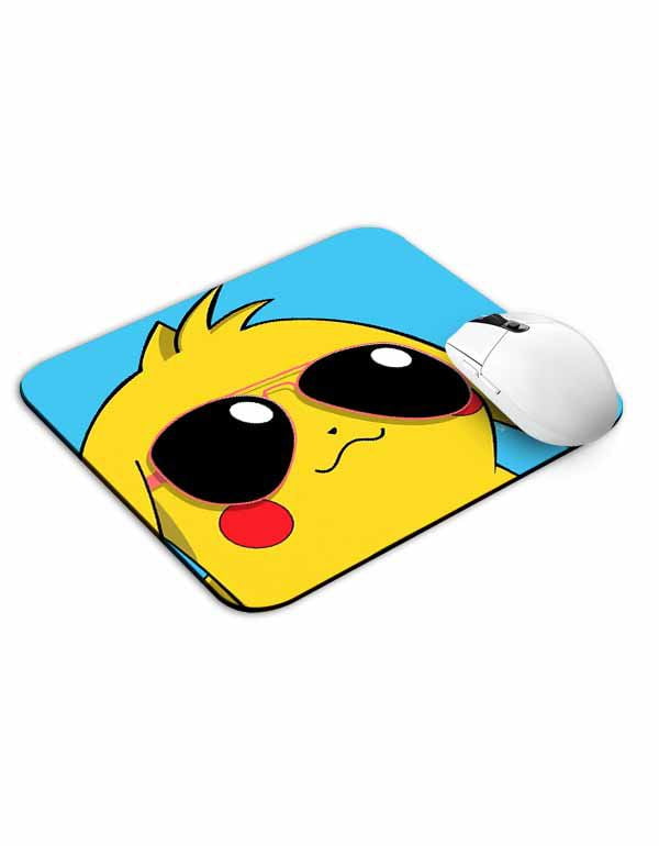 Allleftout Pikachu Glasses Mouse Pad