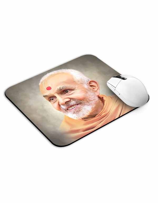 Allleftout Mahant Swami Mouse Pad