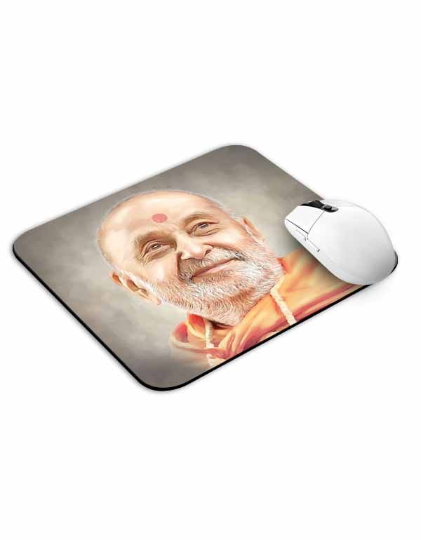 Allleftout Pramukh Swami Mouse Pad