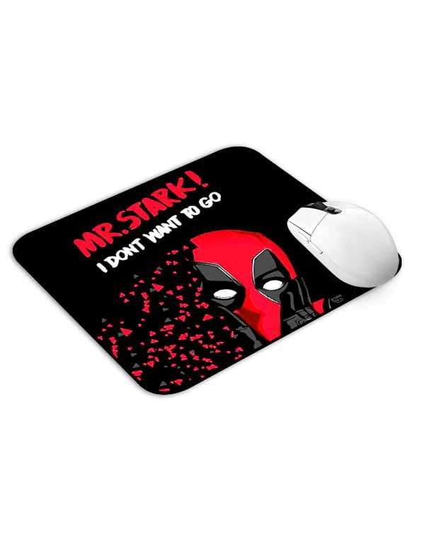 Allleftout Deadpool Dont Want To Go Mouse Pad