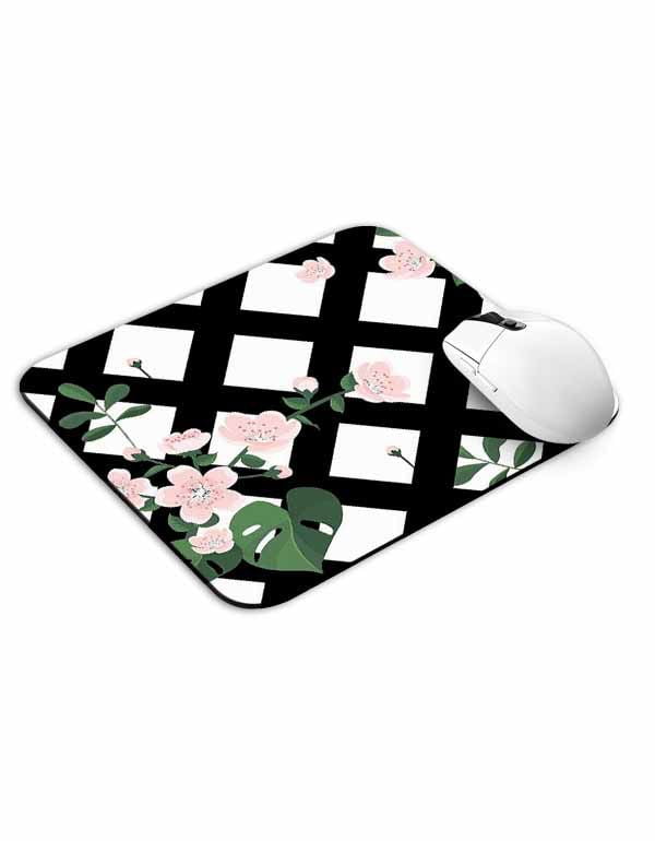Allleftout Flowers Illustration Mouse Pad