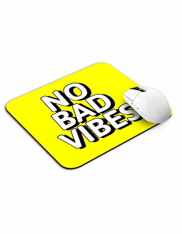 Allleftout No Bad Vibes Mouse Pad