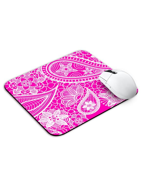 Allleftout Pink Henna Mouse Pad