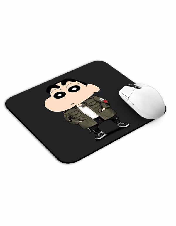 Allleftout Shinchan Swag Mouse Pad