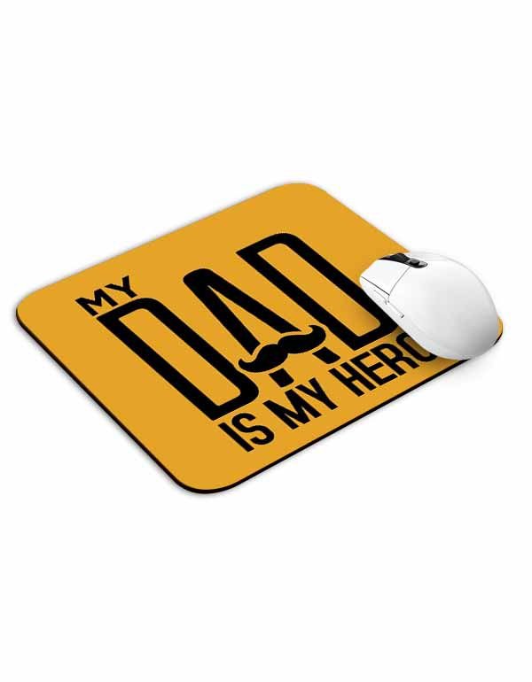 Allleftout My Dad Is My Hero Mouse Pad