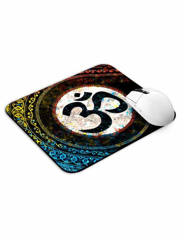 Allleftout Om Abstract Mouse Pad