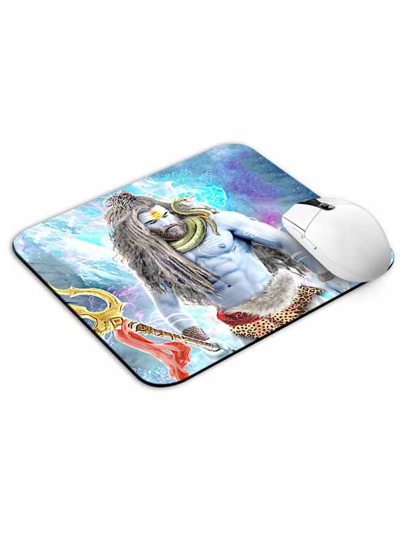 Allleftout Shiva Mahakal Mouse Pad