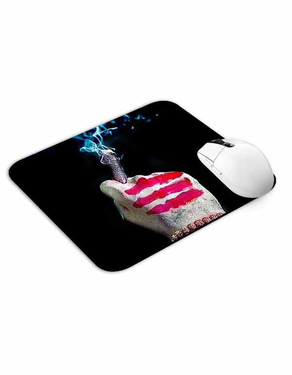 Allleftout Shiva Smoking Hand Mouse Pad