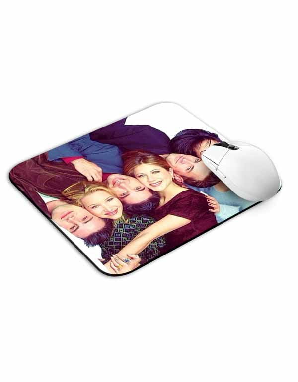 Allleftout Friends All Faces Mouse Pad