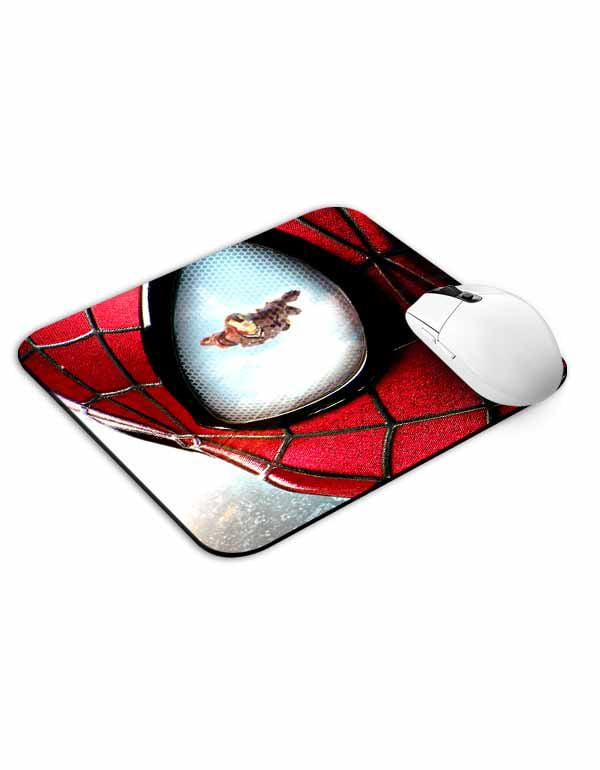 Allleftout Spiderman With Ironman Mouse Pad