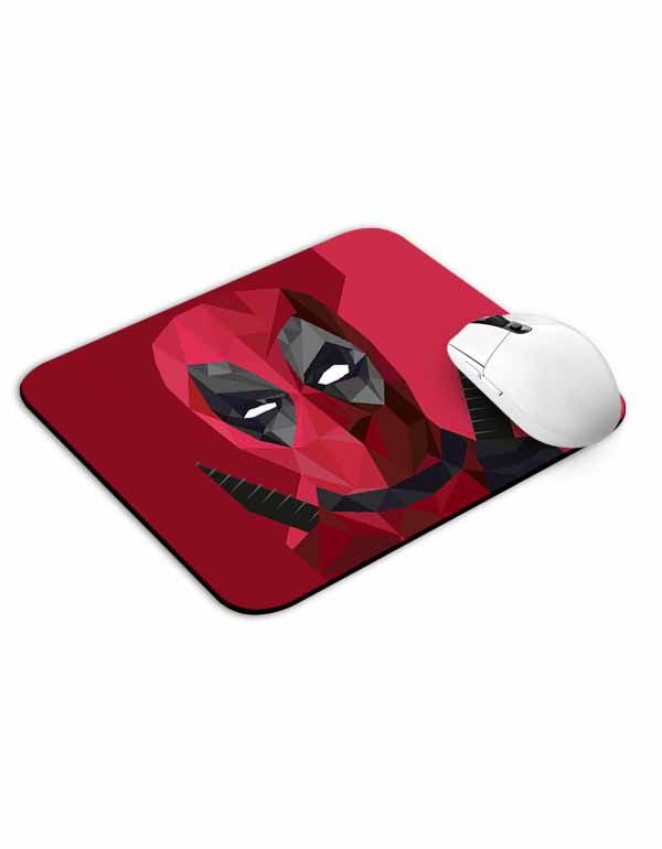 Allleftout Deadpool Mask Mouse Pad
