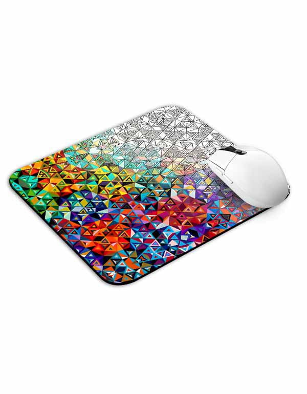 Allleftout Monochrome To Color Mouse Pad