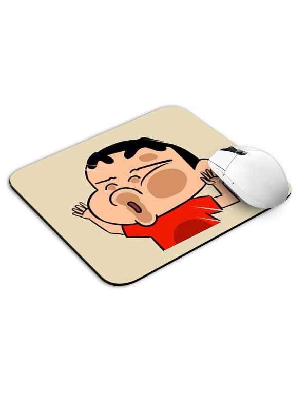 Allleftout Shinchan Kissing Mouse Pad