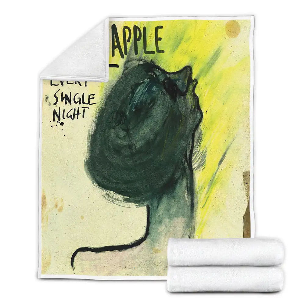 Fiona Apple Every Single Night Fleece Blanket Gift For Christmas Thanksgiving Halloween