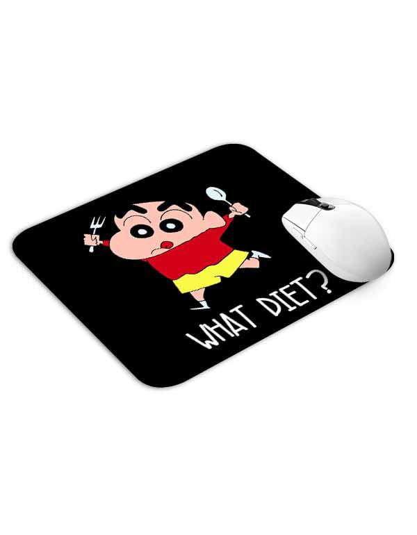 Allleftout Shinchan What Diet Mouse Pad