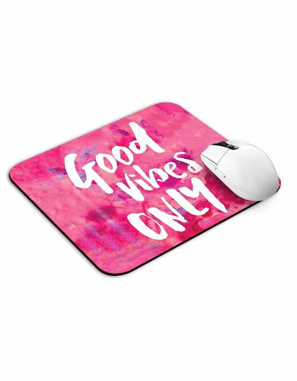 Allleftout Good Vibes Only Mouse Pad