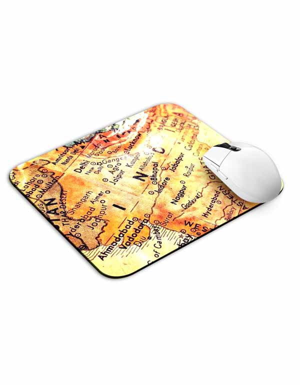 Allleftout Map Of India Mouse Pad