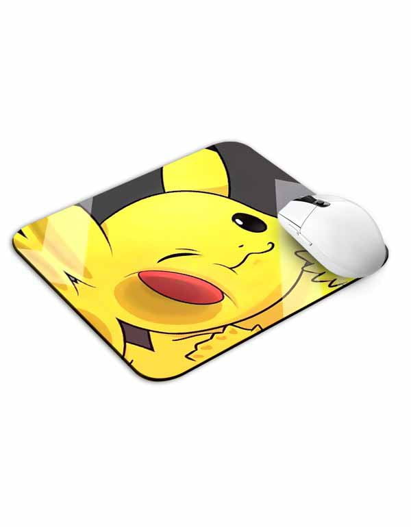 Allleftout Pika Chu Behind Glass Mouse Pad