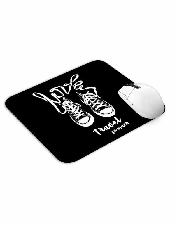 Allleftout Love Travel So Much Mouse Pad