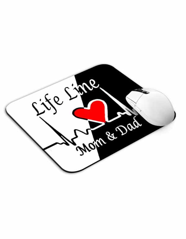 Allleftout Lifeline Mom And Dad Mouse Pad