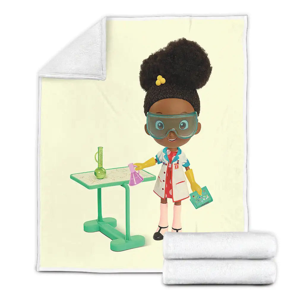 Ada Twist Scientist Do Chemistry Experiments Fleece Blanket Gift For Wife Husband Besties