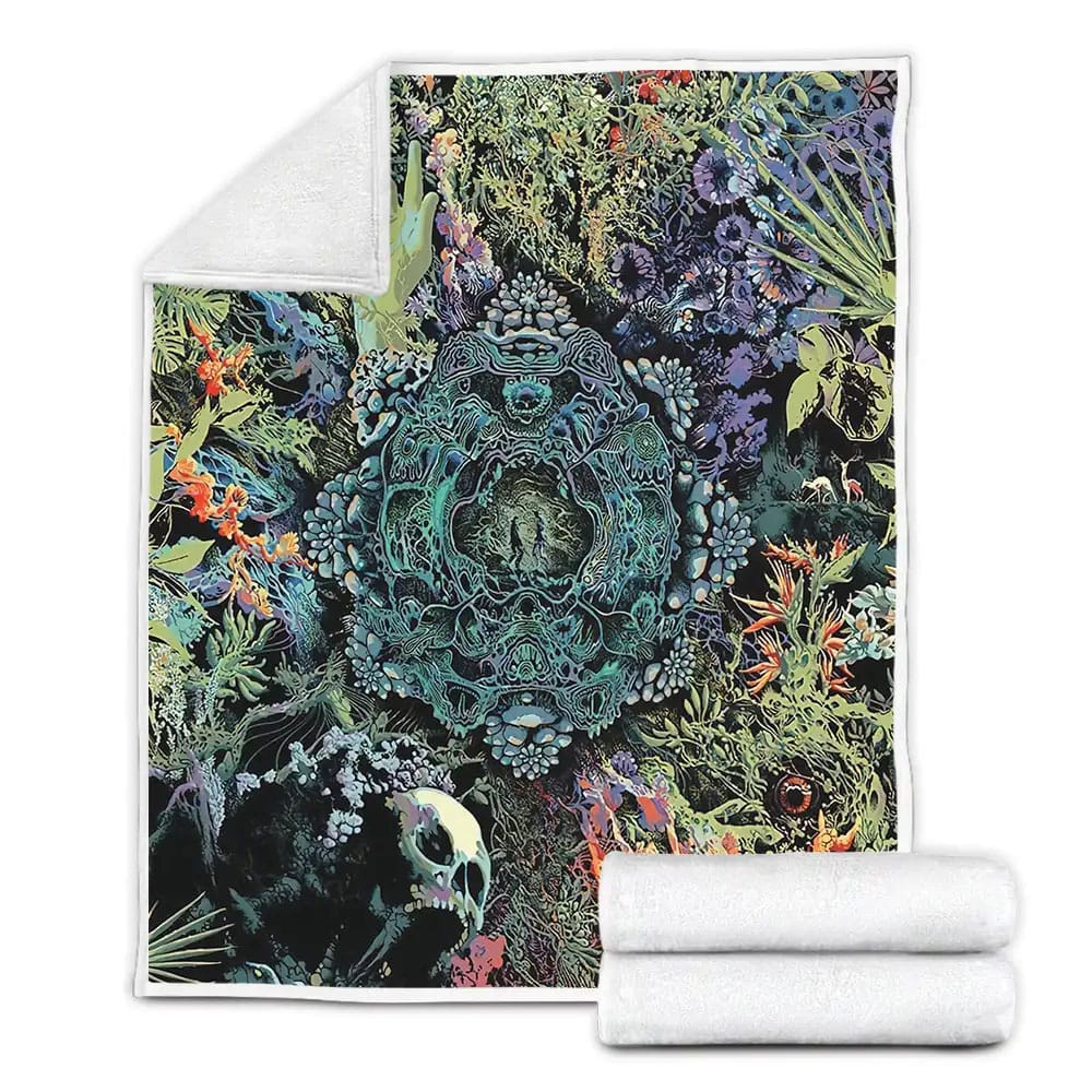 Annihilation I Movie Digital Art Iii Poster Fleece Blanket Gift For Wife Husband Besties