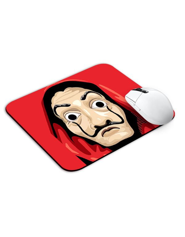 Allleftout Money Heist Mask Mouse Pad