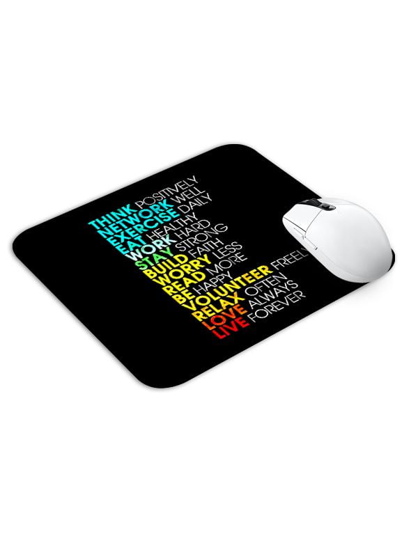 Allleftout Positivity Injection Mouse Pad