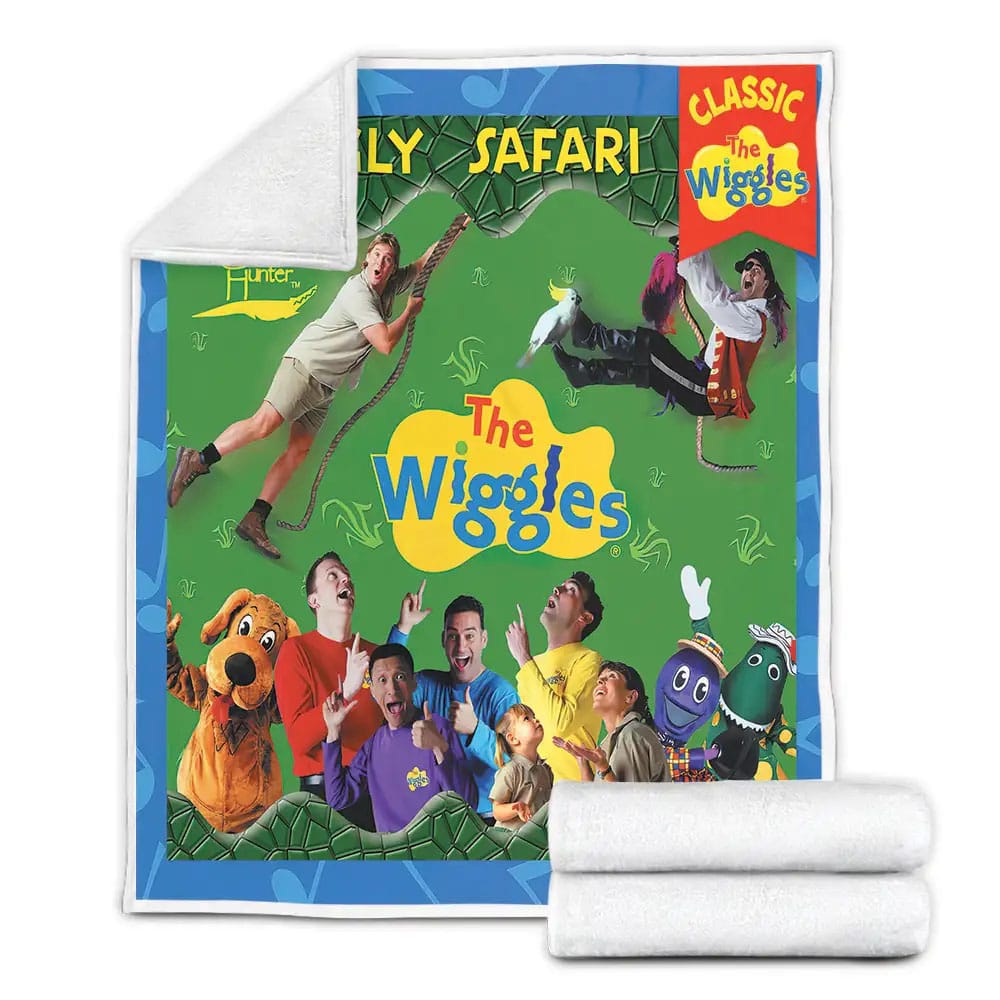 The Wiggles Wiggly Safari Fleece Blanket Gift For Birthday Halloween Christmas Thanksgiving