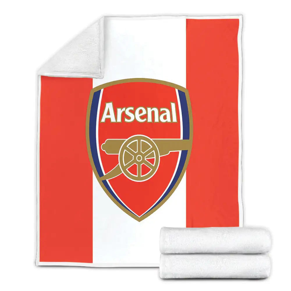 Arsenal Fc Football Club Fleece Blanket Gift For Birthday Halloween Christmas Thanksgiving