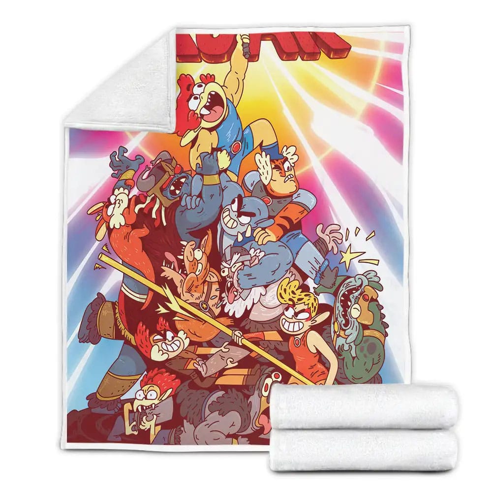 Thundercats Roar Original Poster Fleece Blanket Gift For Christmas Thanksgiving Halloween