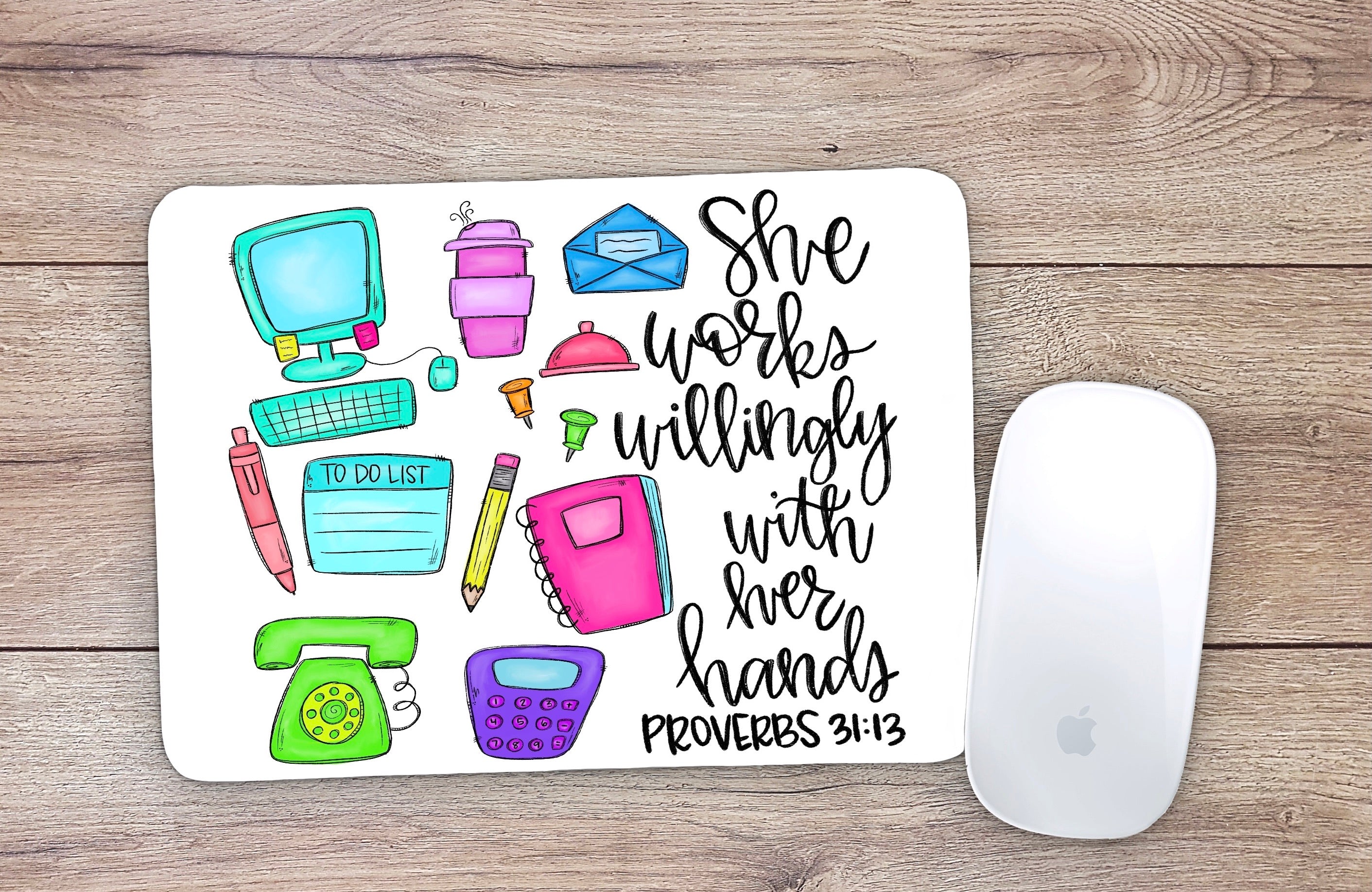 Allleftout Receptionist Mouse Pad