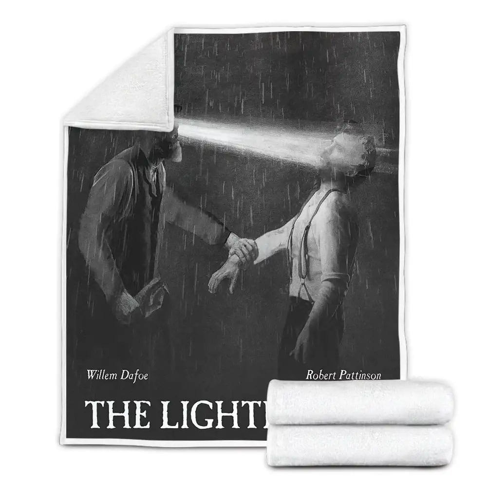 The Lighthouse I Poster Fleece Blanket Gift For Birthday Halloween Christmas Thanksgiving