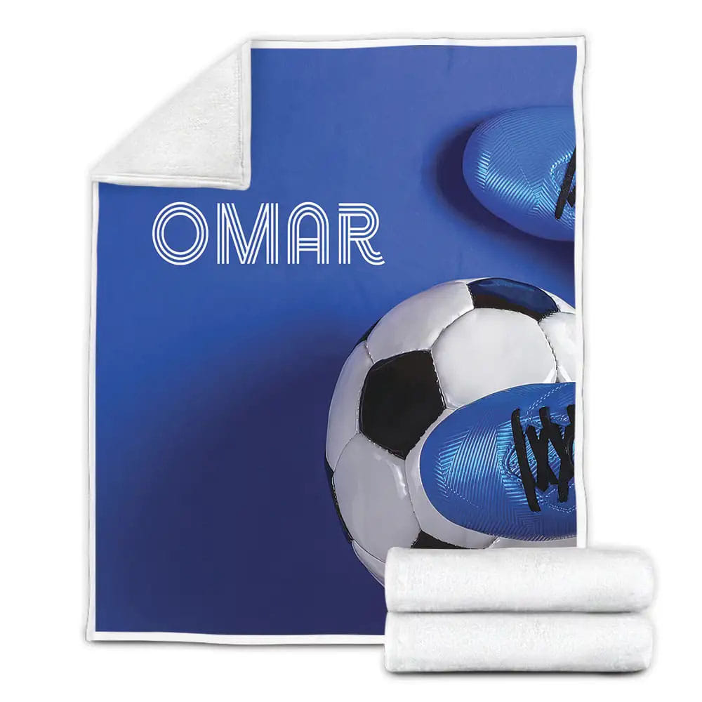Soccer Shoes Petmytshirt Fleece Blanket Gift For Birthday Halloween Christmas Thanksgiving