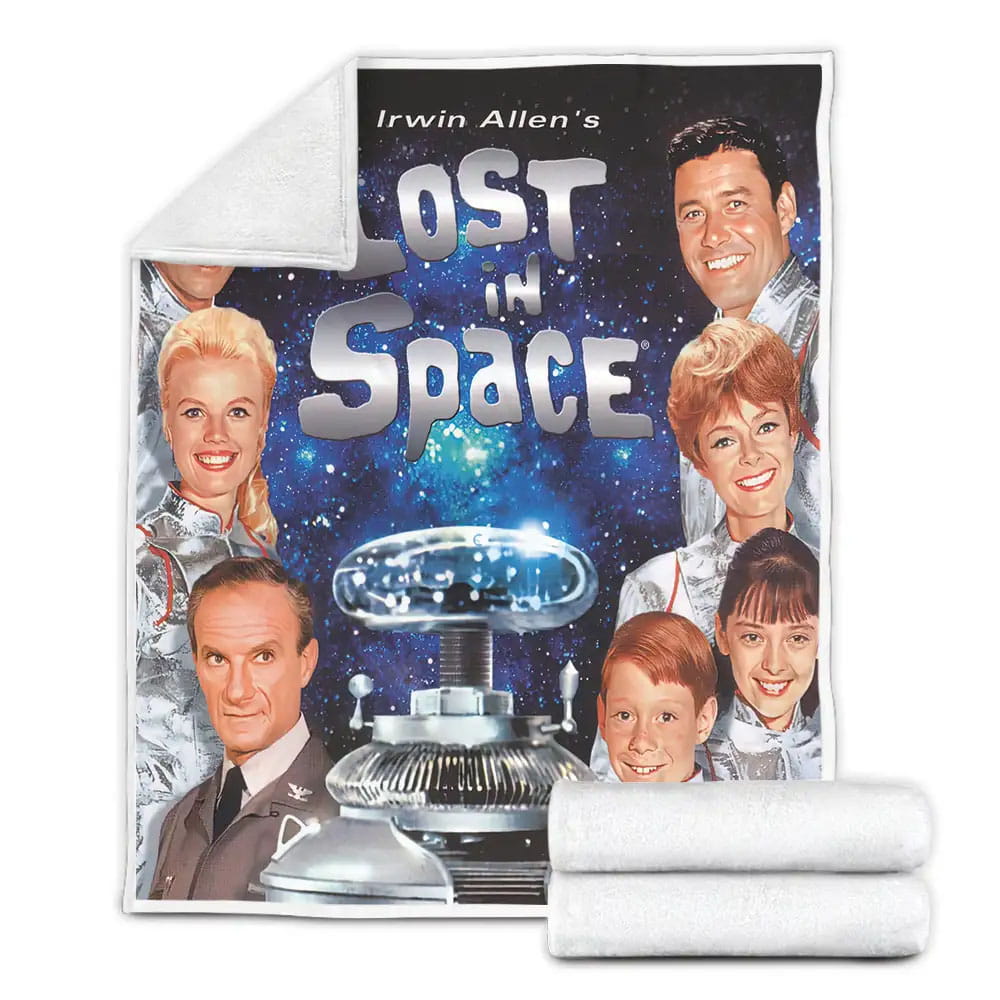 Lost In Space 1965?1968 Movie The Complete First Season Fleece Blanket Perfect 