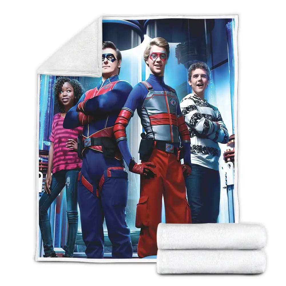 Henry Danger Movie Poster Fleece Blanket Gift For Birthday Halloween Christmas Thanksgiving