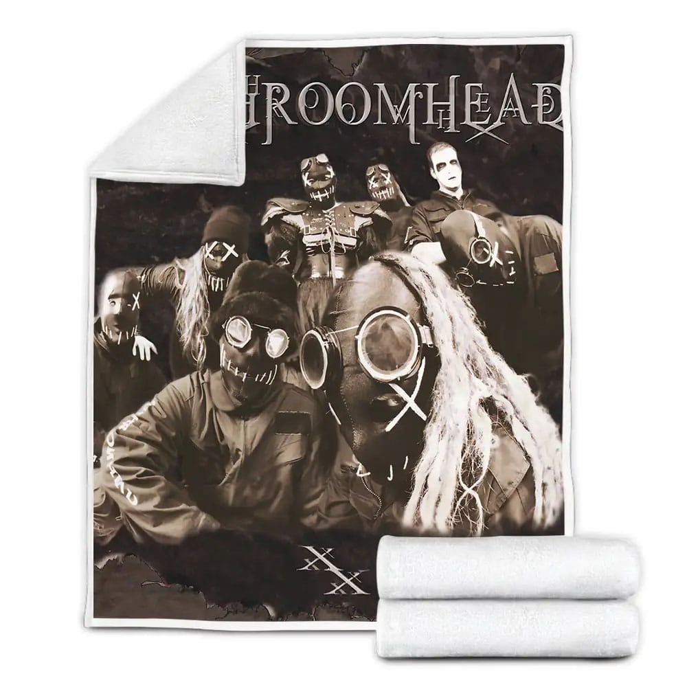 Mushroomhead Band Xx Album Cover Fleece Blanket Gift For Christmas Thanksgiving Halloween