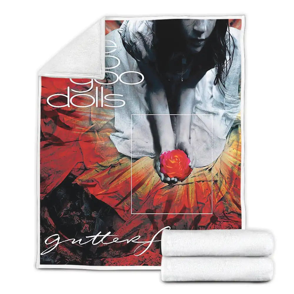 Goo Goo Dolls Album Gutterflower Fleece Blanket Gift For Christmas Thanksgiving Halloween