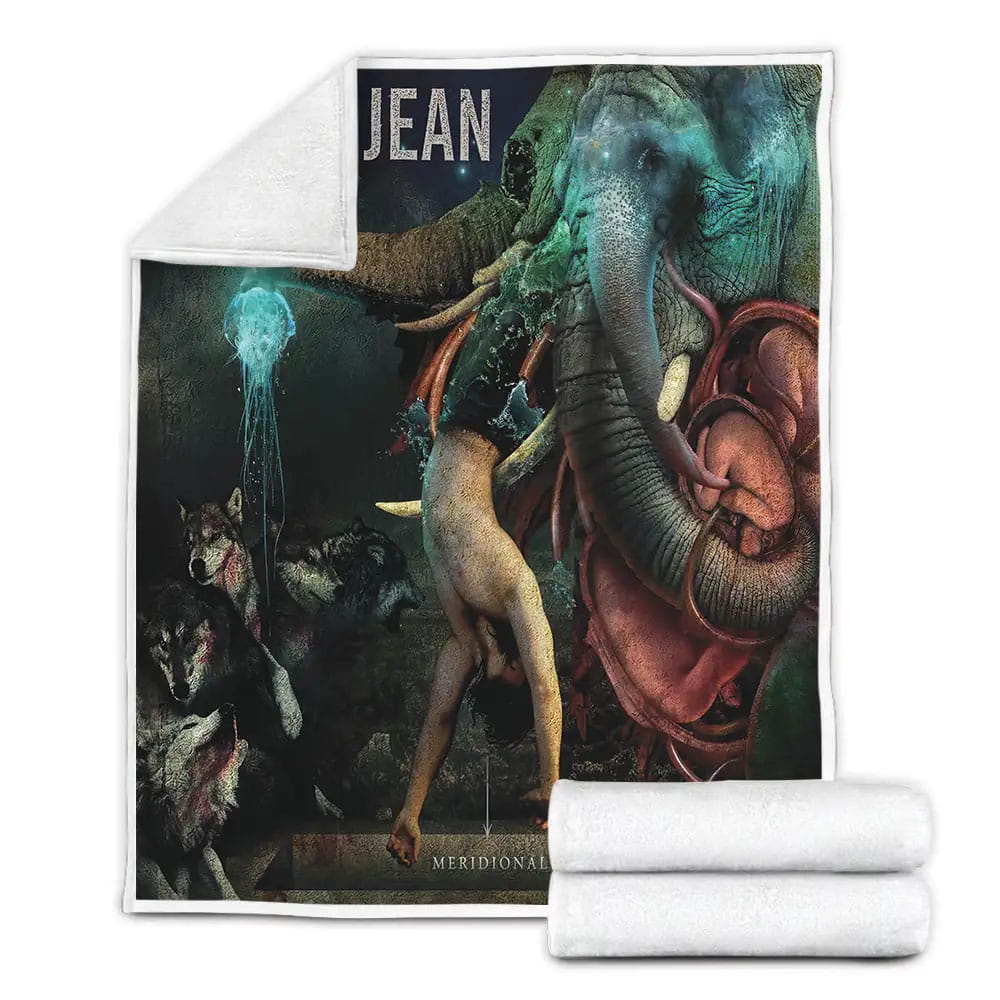 Norma Jean Meridional Album Music Fleece Blanket Gift For Christmas Thanksgiving Halloween