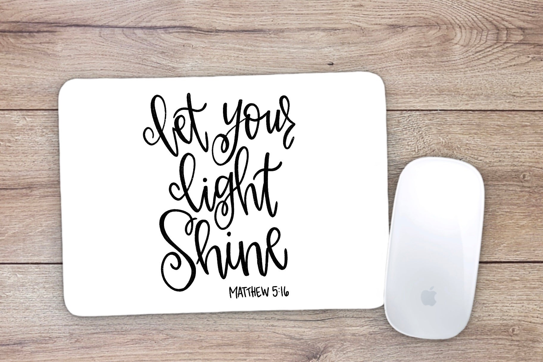 Allleftout Let Your Light Shine Mouse Pad