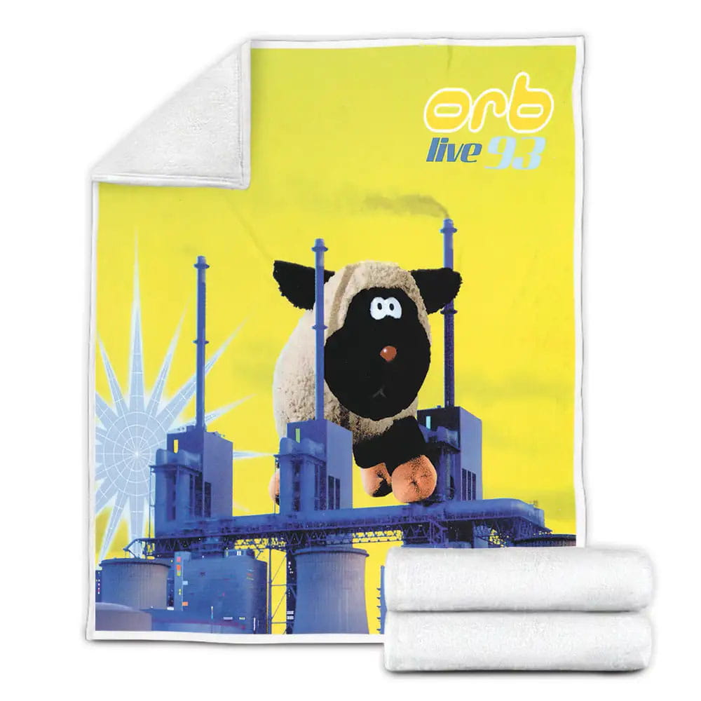 The Orb Band Album Live 93 Fleece Blanket Gift For Birthday Halloween Christmas Thanksgiving