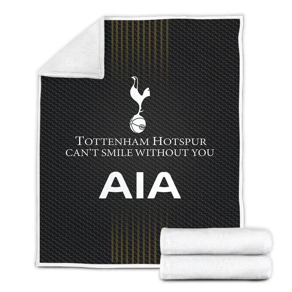 Tottenham Hotspur Football Fleece Blanket Gift For Birthday Halloween Christmas Thanksgiving