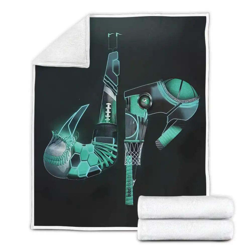 Dude Perfect Youtuber Digital Art Fleece Blanket Gift For Christmas Thanksgiving Halloween