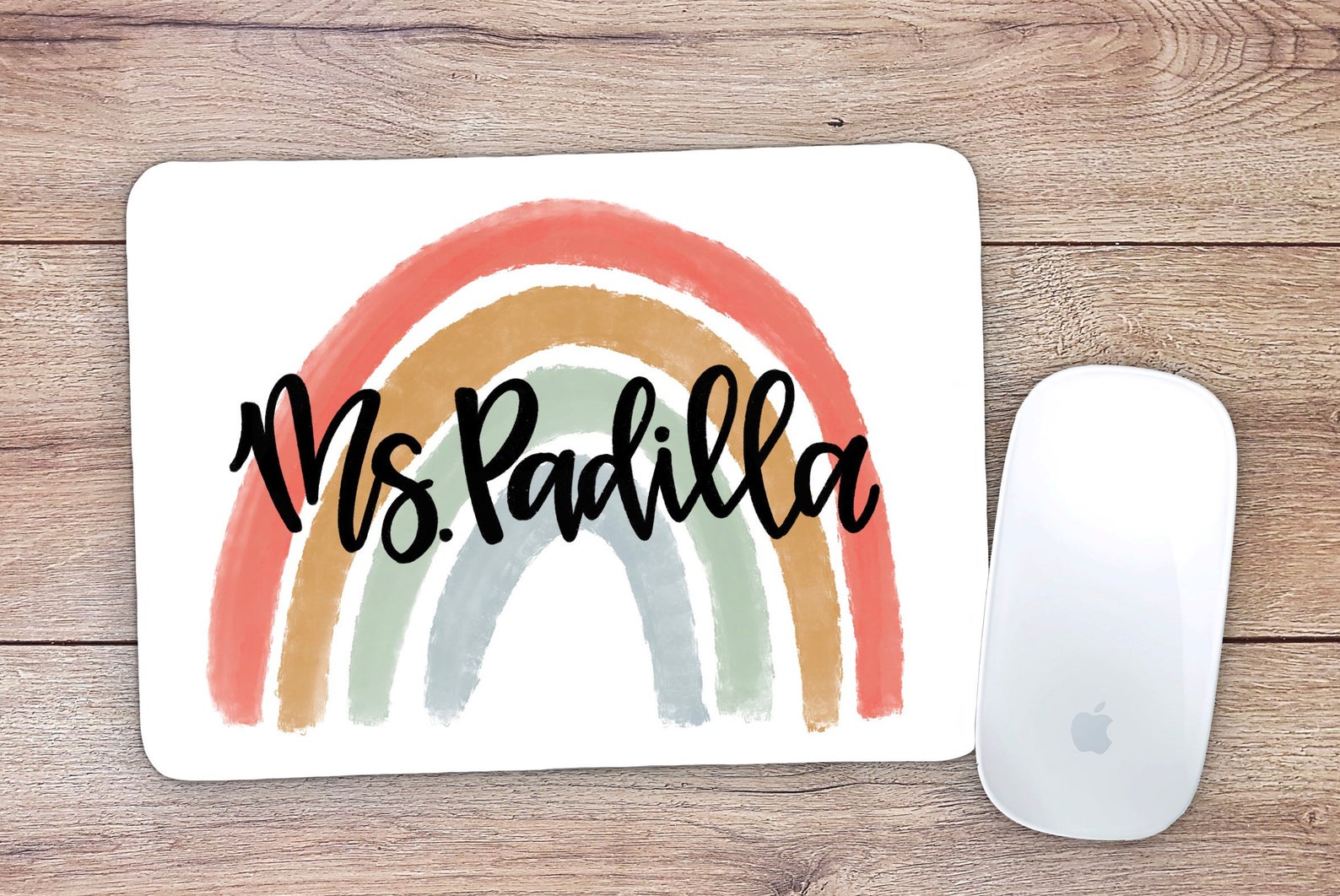 Allleftout Custom Rainbow Mouse Pad