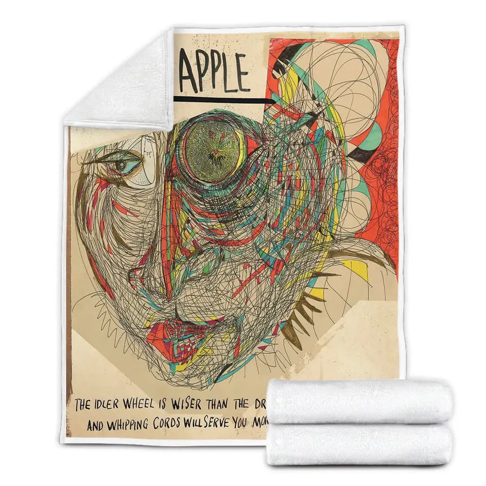Fiona Apple The Idler Wheel Fleece Blanket Gift For Birthday Halloween Christmas Thanksgiving