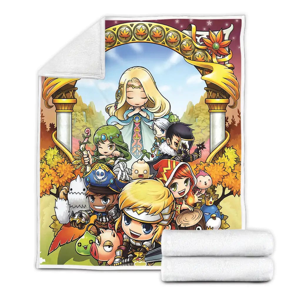 Cygnus Knight Of Maplestory Fleece Blanket Gift For Birthday Halloween Christmas Thanksgiving
