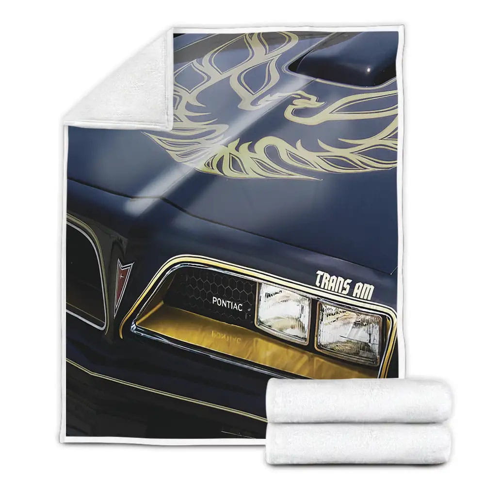 Trans Am Firebird Pontiac Bandit 3D Fleece Blanket Gift For Christmas Thanksgiving Halloween