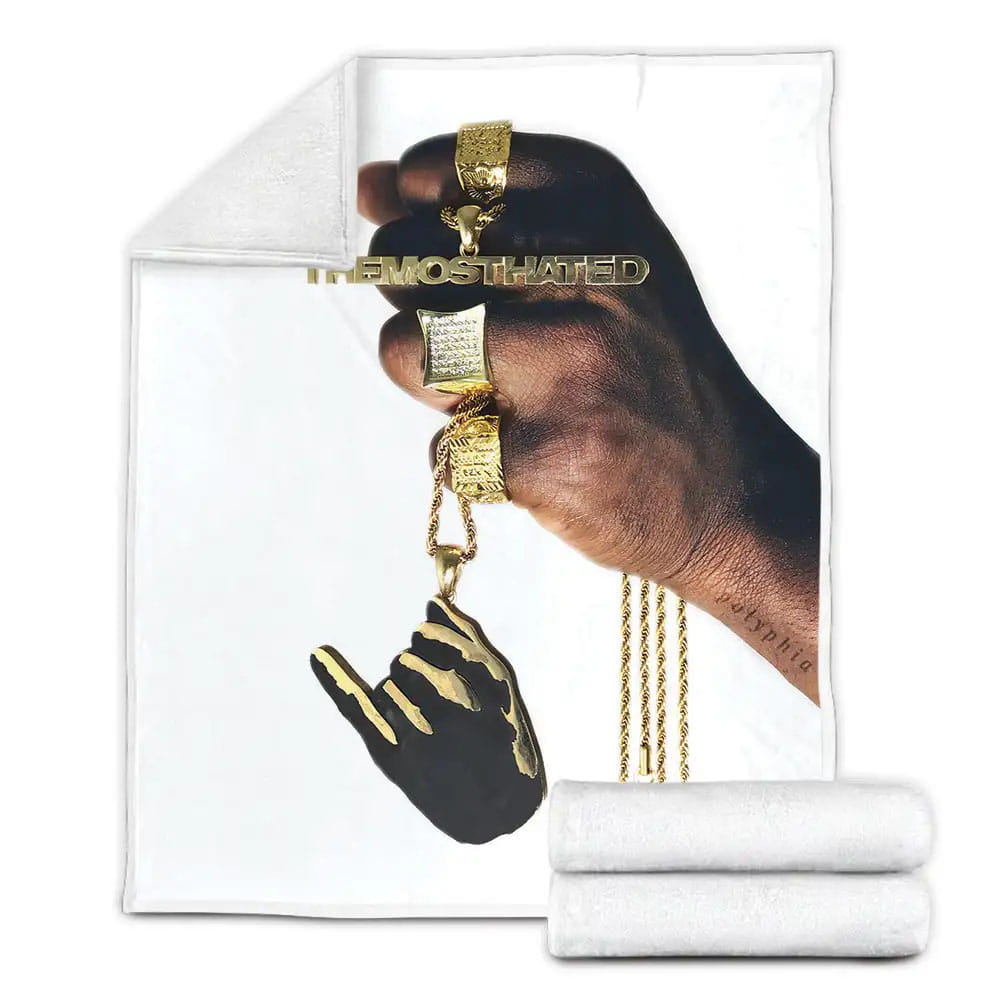 Polyphia The Most Hated Album Music Fleece Blanket Gift For Christmas Thanksgiving Halloween
